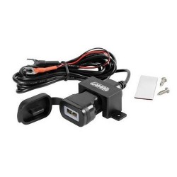 ΦΟΡΤΙΣΤΗΣ LAMPA USB 12/24V 2.4A ΚΑΛΩΔΙΟ 150CM