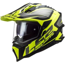 ΚΡΑΝΟΣ LS2 MX701 EXPLORER ALTER ΜΑΥΡΟ ΜΑΤ ΚΙΤΡΙΝΟ